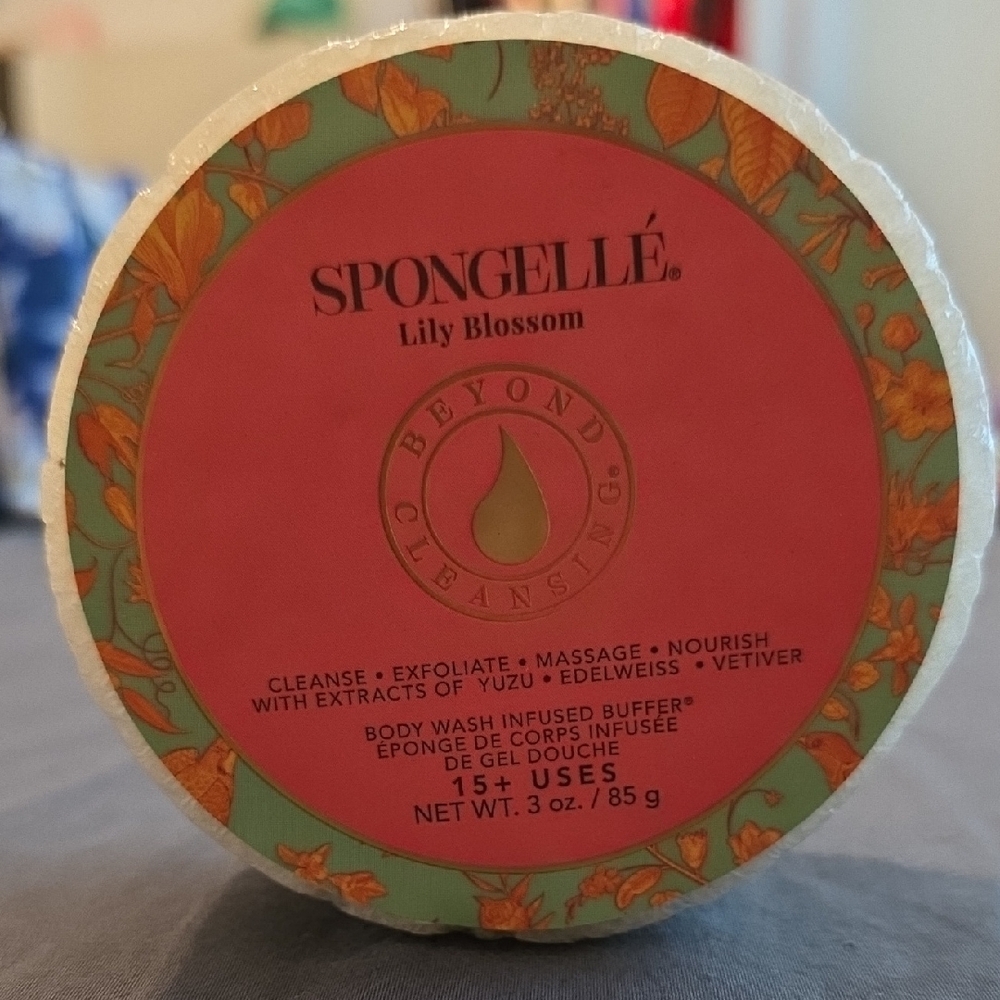 Spongelle Lily Blossom Body Wash Infused Buffer Discontinued HTF scent Full Size